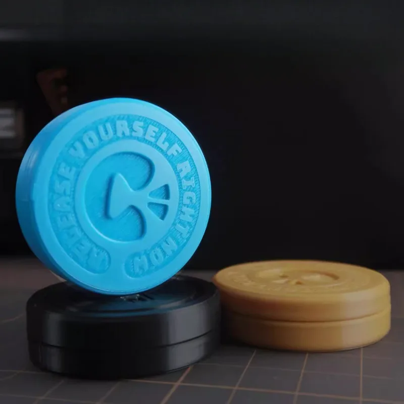 마그네틱 푸시 코인 햅틱 코인 푸시 카드 푸시 플레이트 슬라이더 EDC 스트레스 감소 장난감 미니 Fidget Anti-Stress Sensory 완화