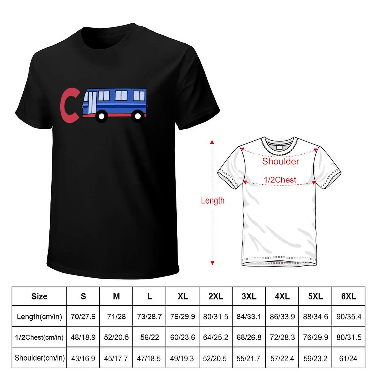 C BUS Columbus T-Shirt cotton t shirt pack T-Shirt