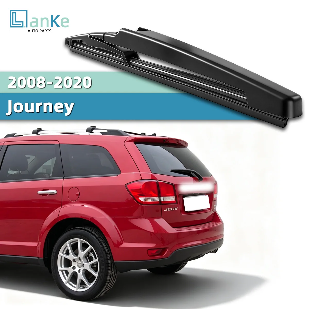 

Lanke Suitable for Dodge Journey 2008-2020 Replacement Rear Wiper Blade Clean Wiping Action for Clear Back Glass All Season Use
