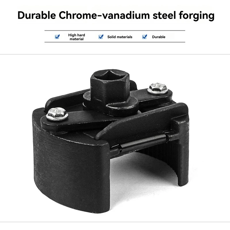 1/2inch Two Claw Machine Filter Wrench German U-Shaped Filter Wrench Oil Filter Wrench Oil Change and Disassembly Tools-AC17