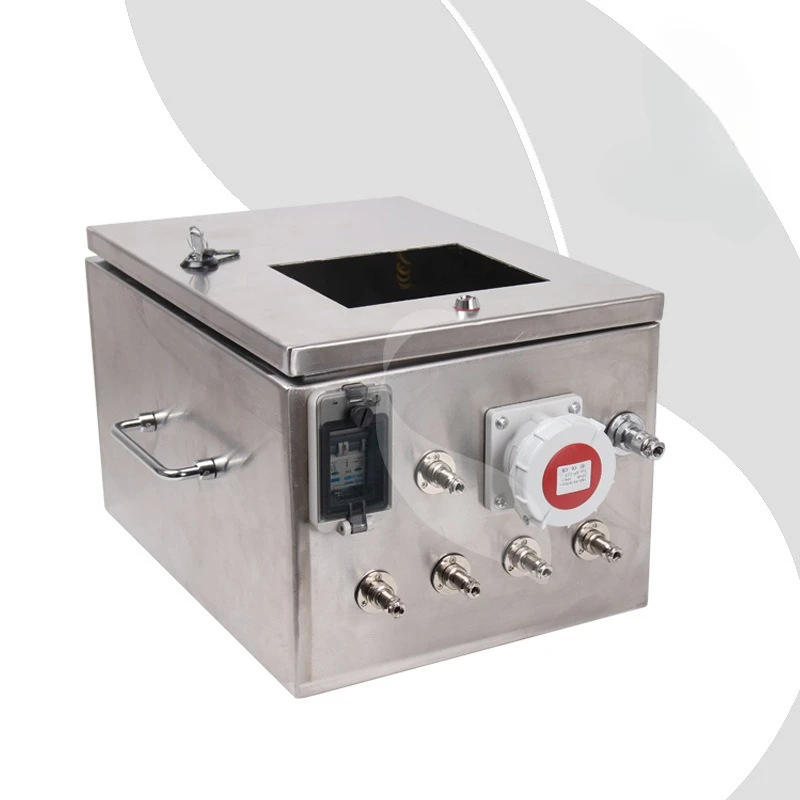 304 stainless steel button box, stainless steel switch control box, emergency stop electrical button box