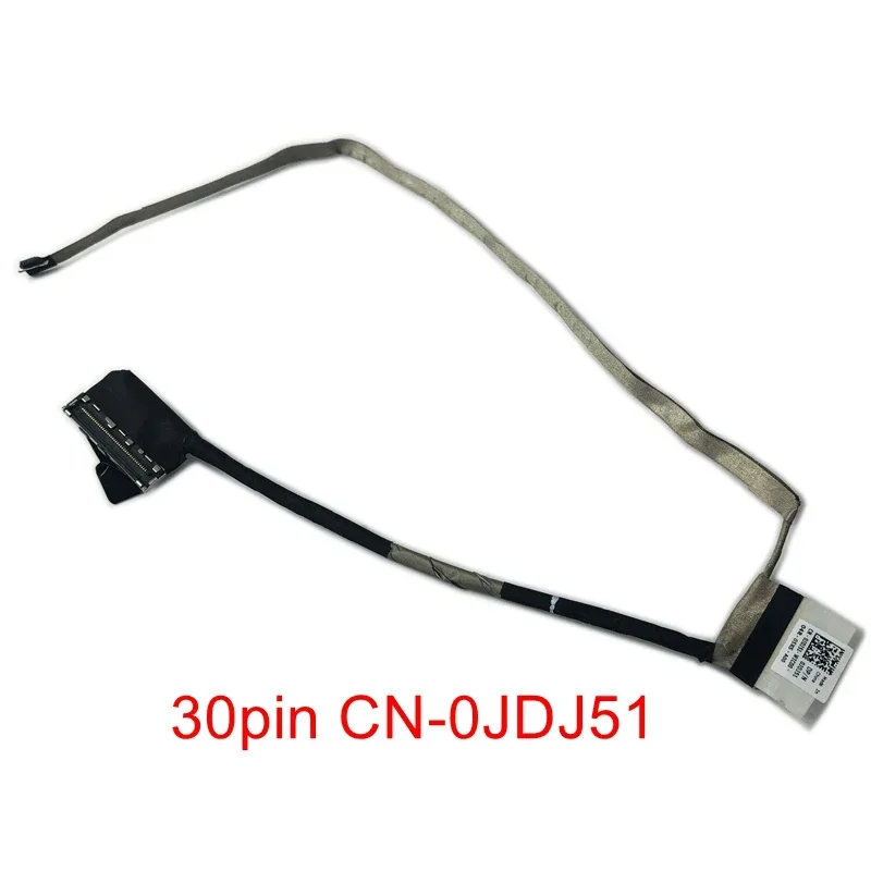 Nuevo ordenador portátil LCD LVD Selek15 MLK AMD EDP Cable para Dell G3 3500 G5 5500 SE G5 5505 60HZ Cable 0JDJ51 JDJ51 450.0K701.0021 30pin