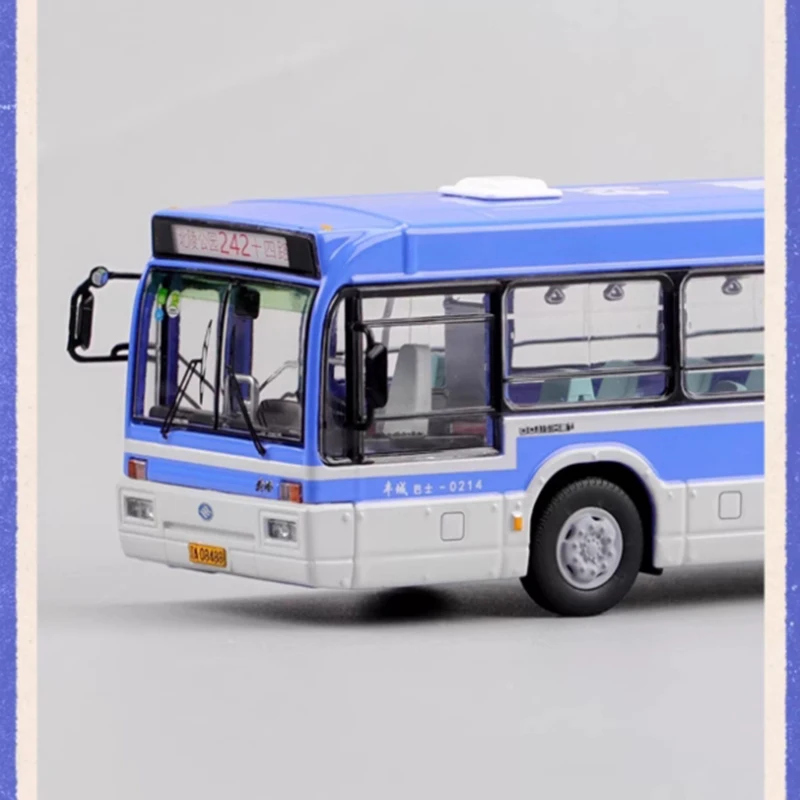 

Perka Diecast 1:64 Scale DD6121 Series 808/242 Bus Alloy Vehicle Model Simulation Collection Decoration Gift Toy Static Display