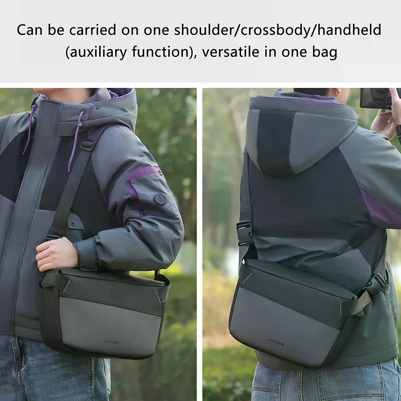 Waterproof  Bag Crossbody Shoulder Camera Bag Portable Travel Outdoor Shooting Bag For     Fuji SLR