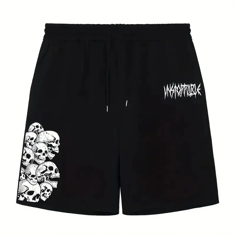 2024 Summer Latest Series Cotton Men\'s Shorts with Drawstring Design Beach Sports Jogging Shorts S-4XL Outdoor Sports