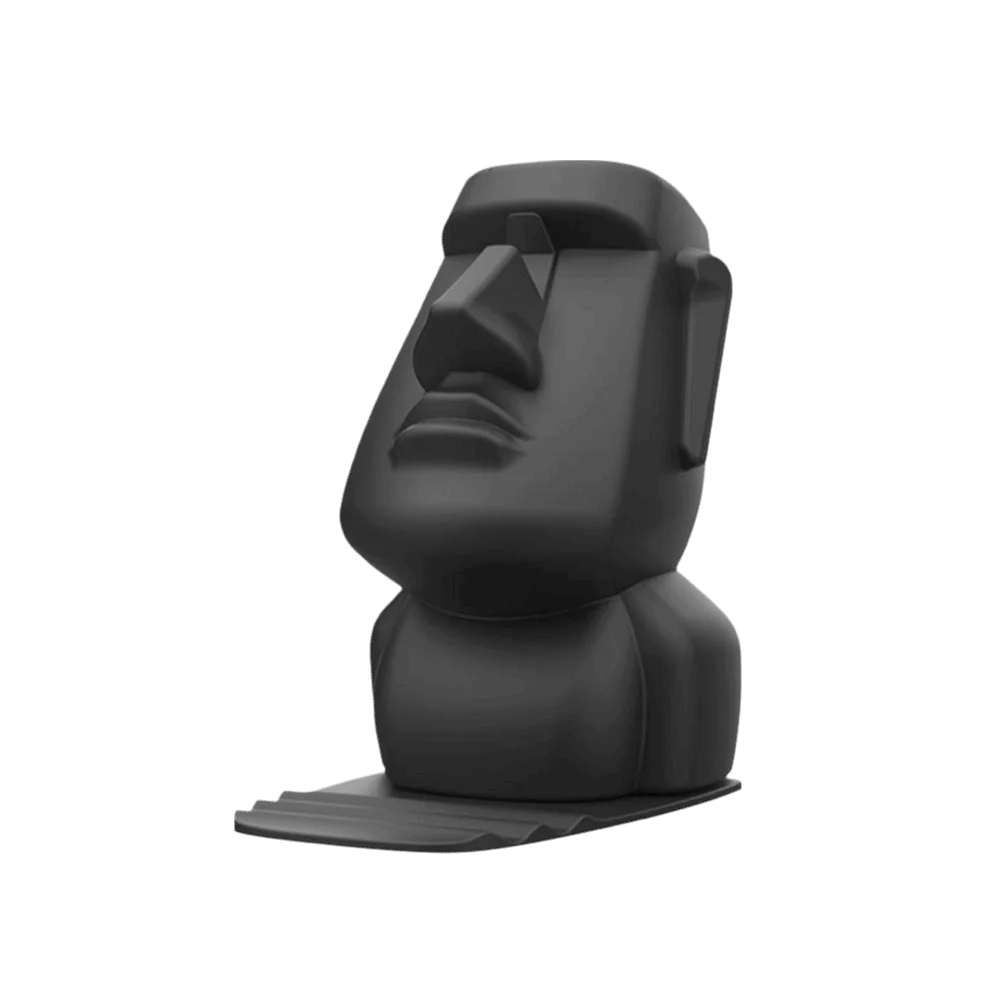 

Resin Material Easter Island Statue Glasses Holder Creative Design Display Holder 3in1 Phone Holder Unique Design Desk Organizer