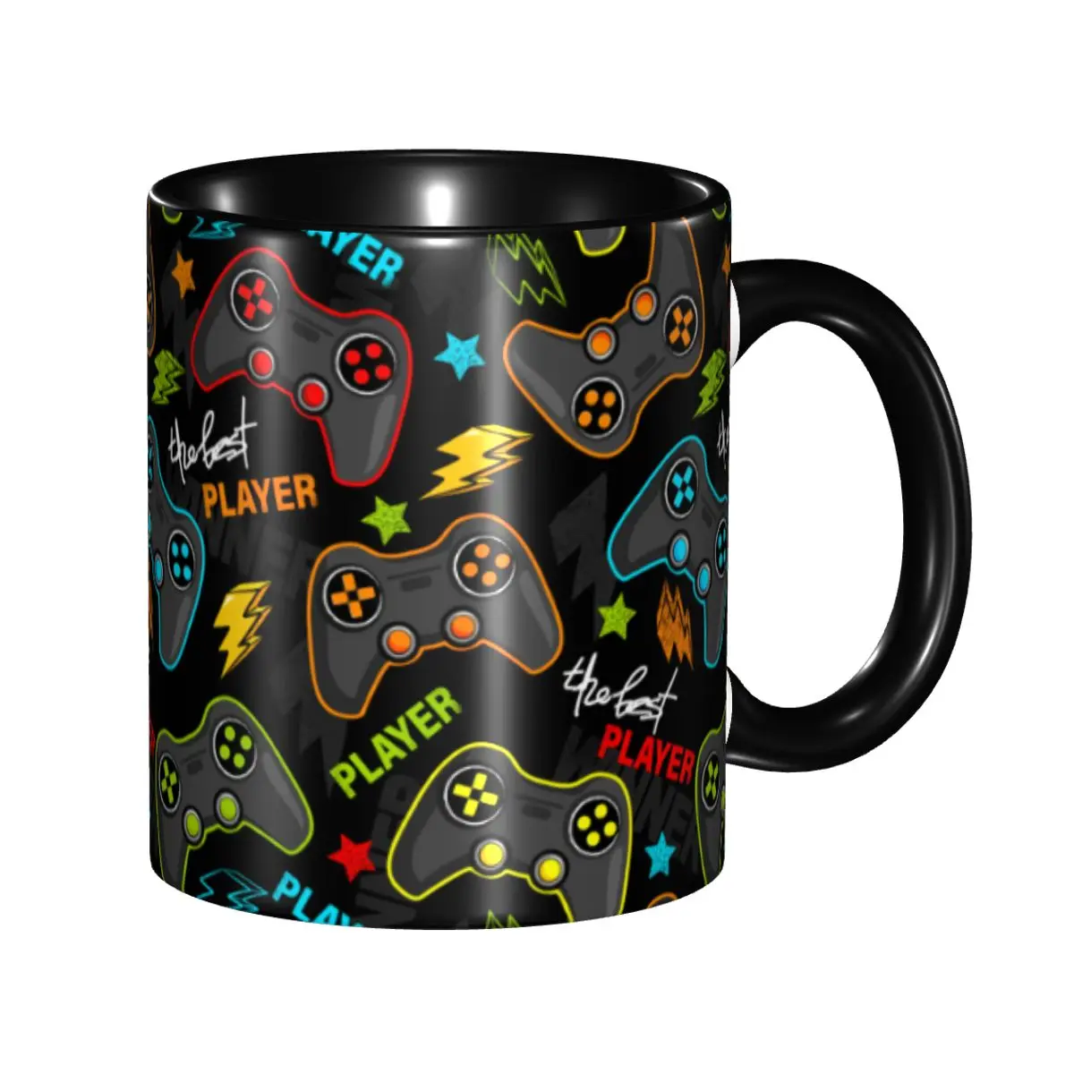 Game Controller Mug Custom Gamer Gift Coffee Ceramic Mug Cup Creative Present
