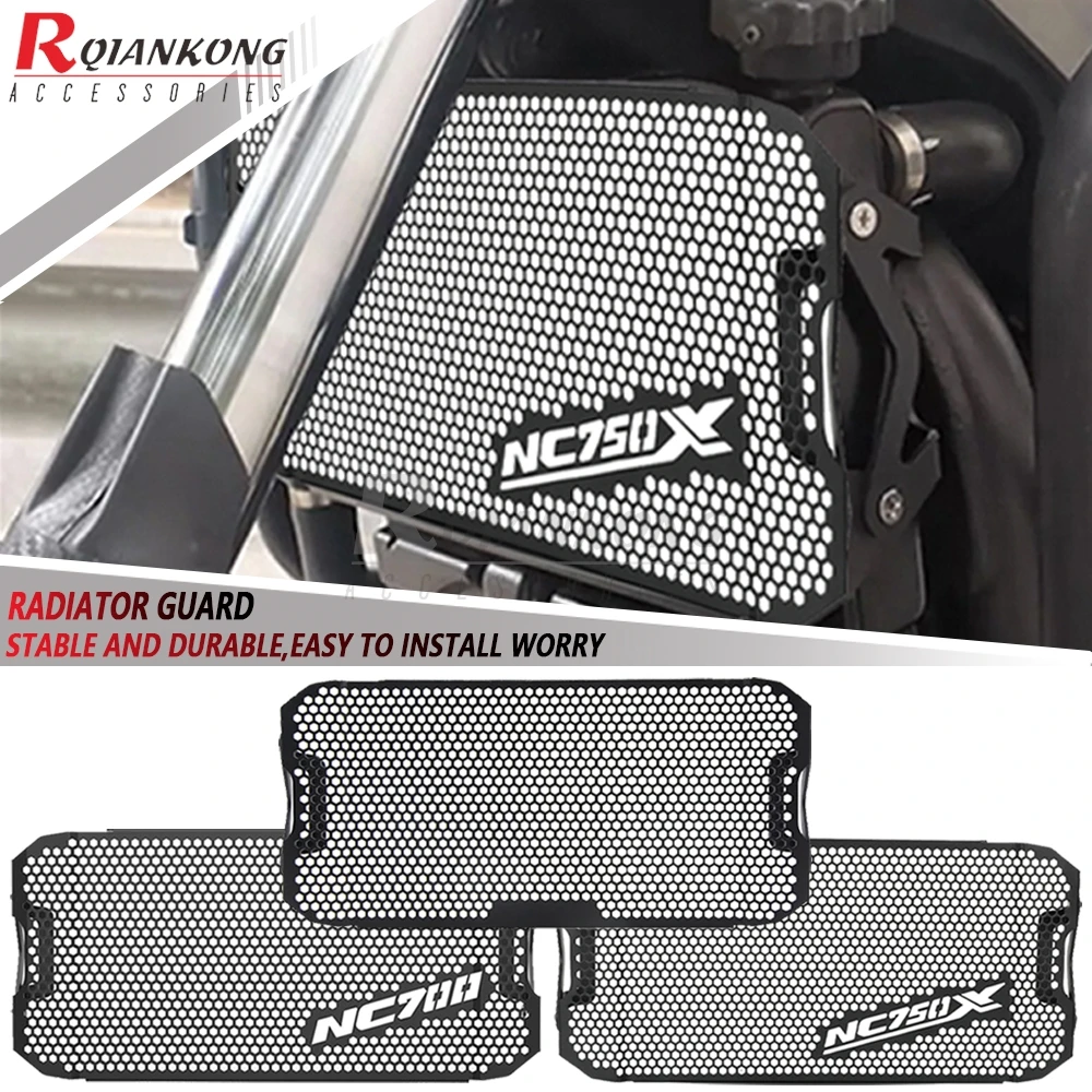 

FOR HONDA NC750/S/X 2013-2026 Integra 700 750 NC700/S/X 2012-2016 Motorcycle Radiator Grille Guard Water Tank Protective Covers