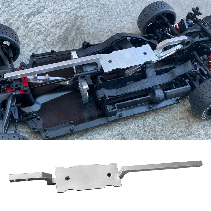 【Hot】Aluminum Center Brace Bar Chassis Brace +1/5 ESC Mount for 1/7 Arrma Infraction Limitless