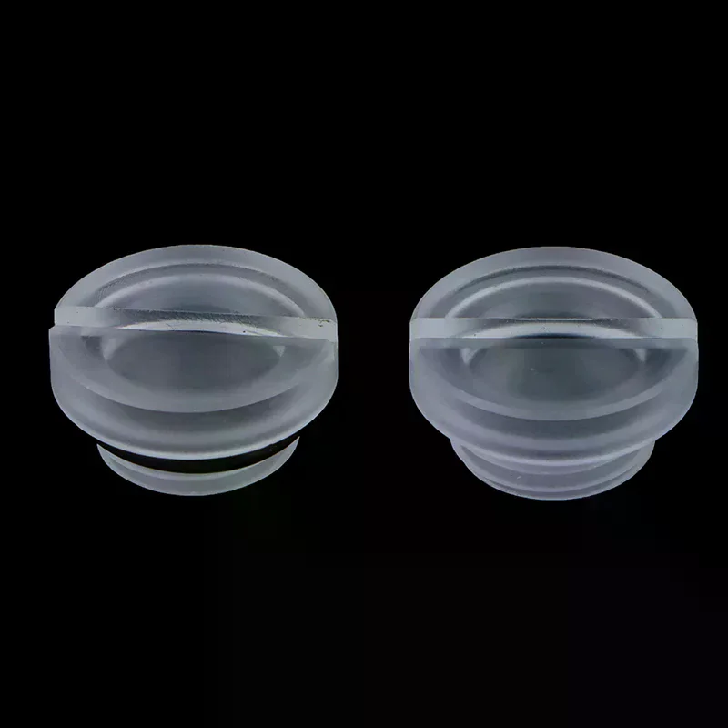2pcs Frosted G1/4 Water Plug Matte Acrylic Water Stop Lock Seal Button Hand Twisting Water Cooling Fitting
