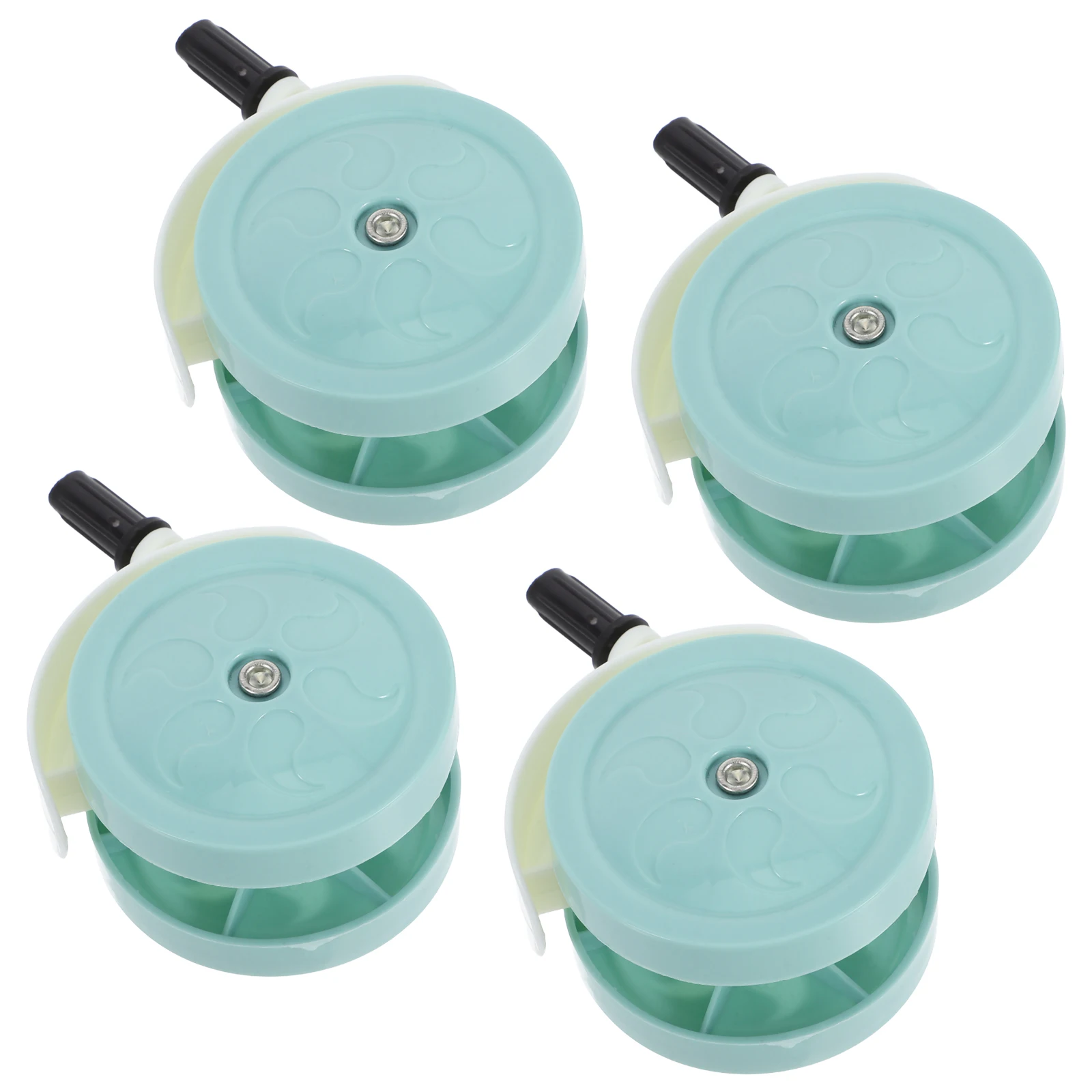 

Stroller Wheels Baby Car Toys PP Material 360 Degree Rotation Easy Detach Sky Blue Color Toddler Walkers Accessories