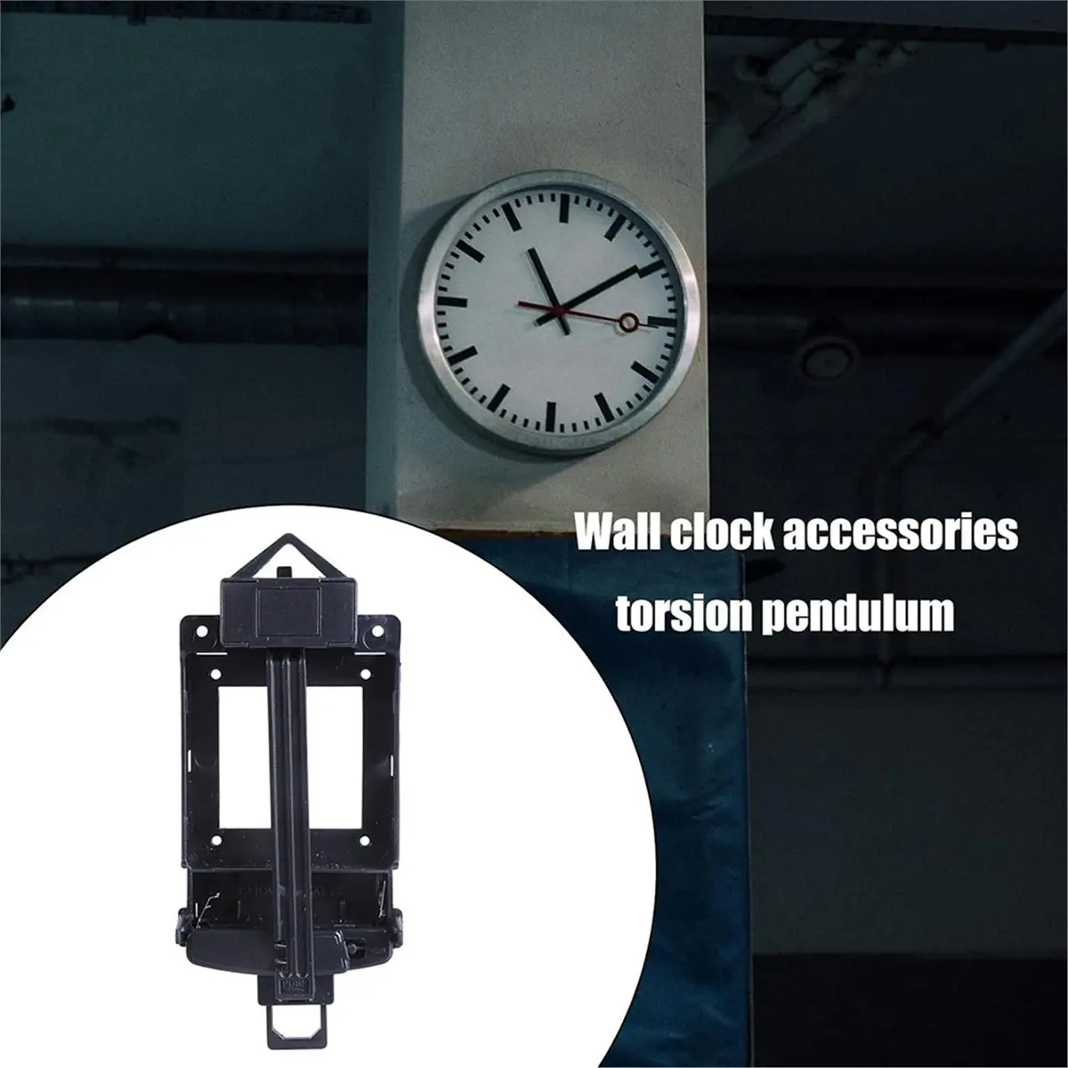 Workshop Gear 5Pcs Battery Operated Pendulum Drive Units Quartz Clock Movement Wall Clock Repair Parts