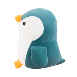 Cute Cartoon Travel Convenient Airplane Penguins Cushion Plush Toy Neck Pillow Deformable U-shape Travel Pillows