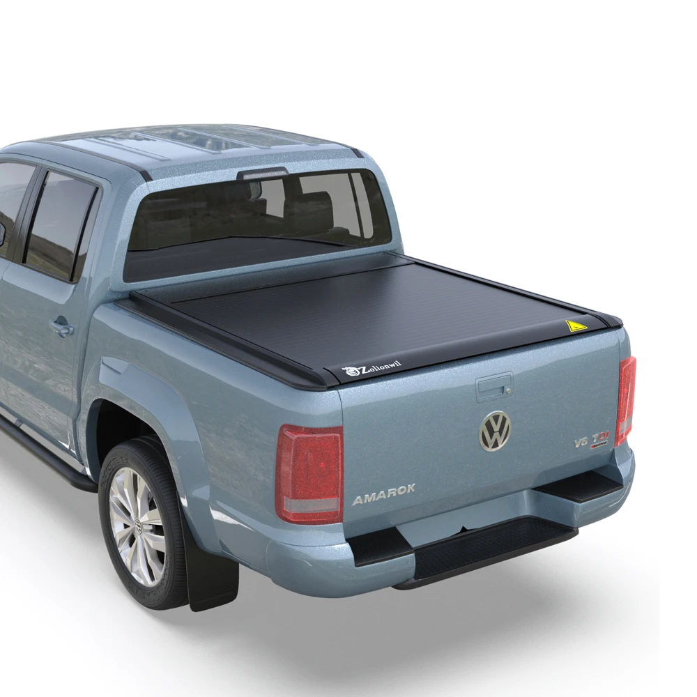 

Pickup Aluminum Tonneau Cover Retractable Electric Rolling Truck Bed Cover for VW AMAROK V6