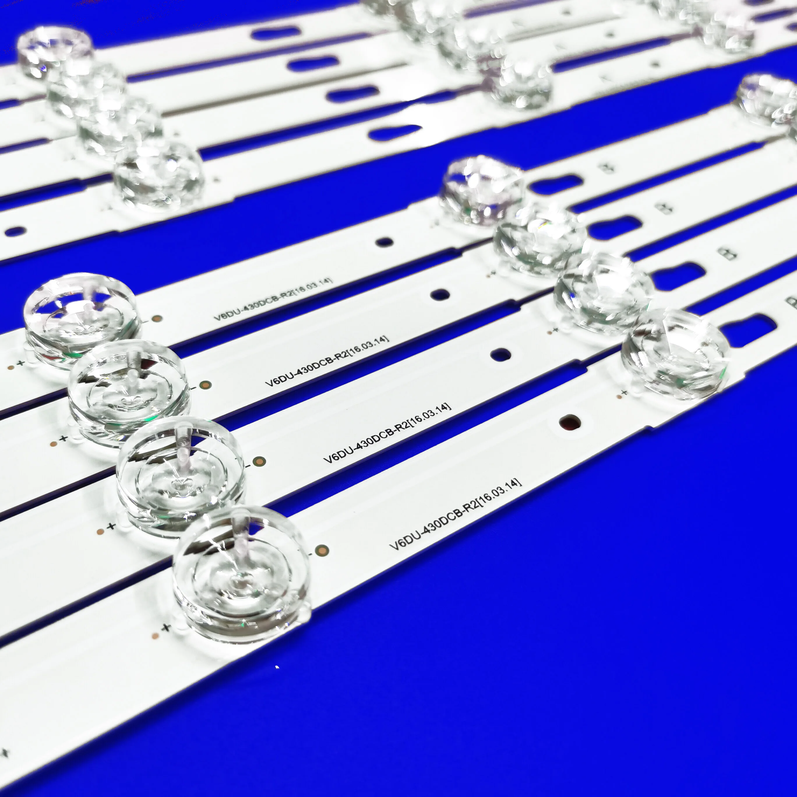LED Backlight Strip(8)For TV UN43MU6100 UN43KU6000 UN43MU6103 UN43MU6300 43MU6100 43KU6300 43MU6300 UN43MU630D