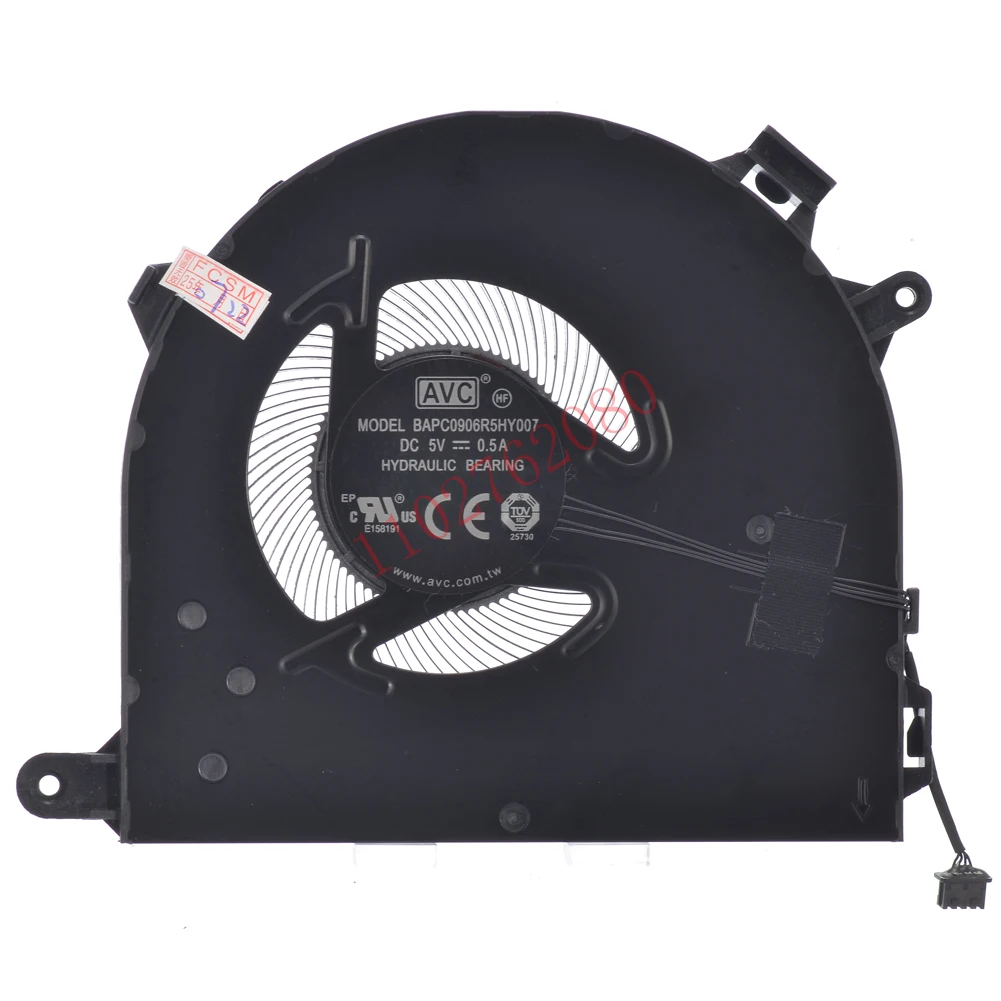New Original Laptop CPU Cooling Fan For Lenovo ThinkBook 15 G2 Gen2 ITL ARE BAPC0906HY007 DC 5V 0.5A