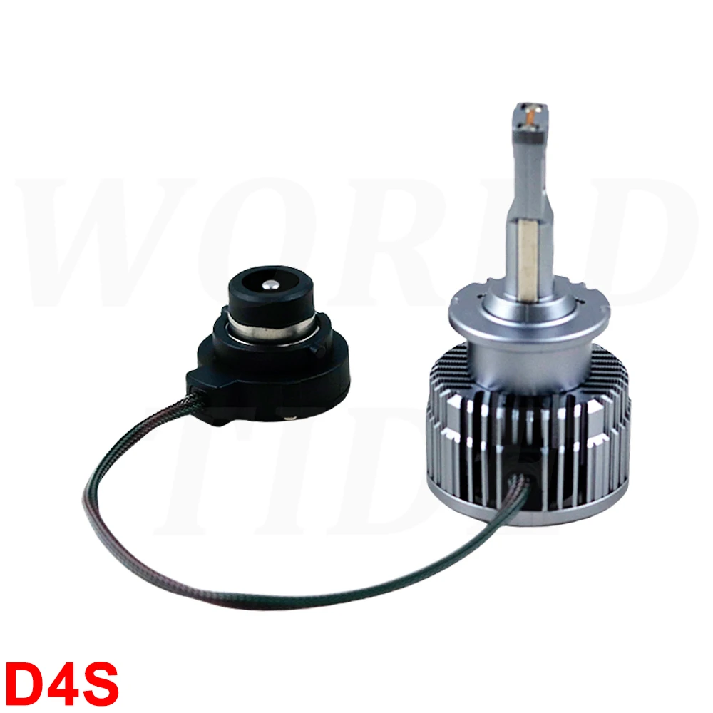 D1S LED Headlight 1:1 HID D3S D2S D4S D5S D8S 45W D1R D2R D3R D4R Two-sided CSP Chip 6000K Plug&Play Led