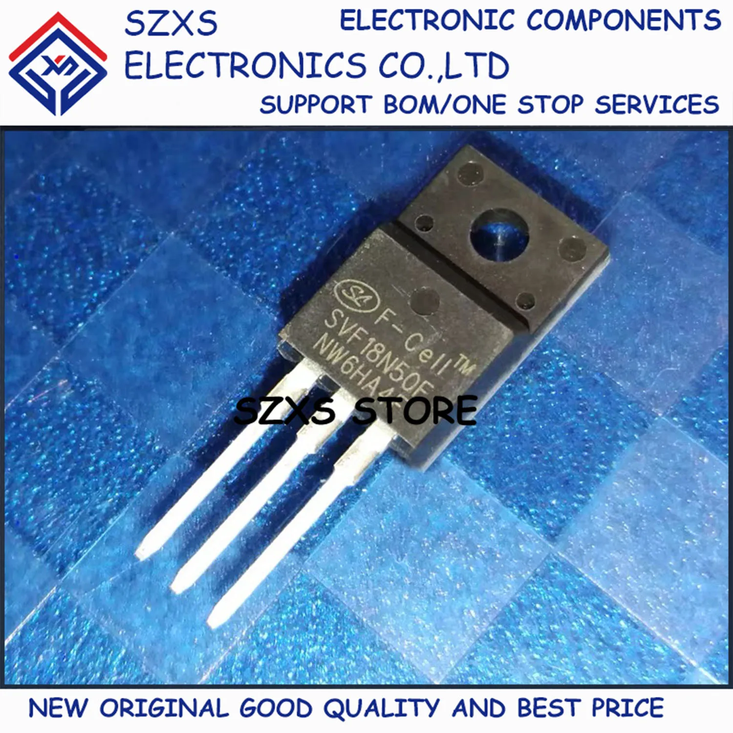 Nuevo Original, 10 Piezas, Transistor de Efecto de Campo MOSFET SVF18N50F SVF20N50F TO-220F, Componentes Electrónicos en Stock, Buena Calidad