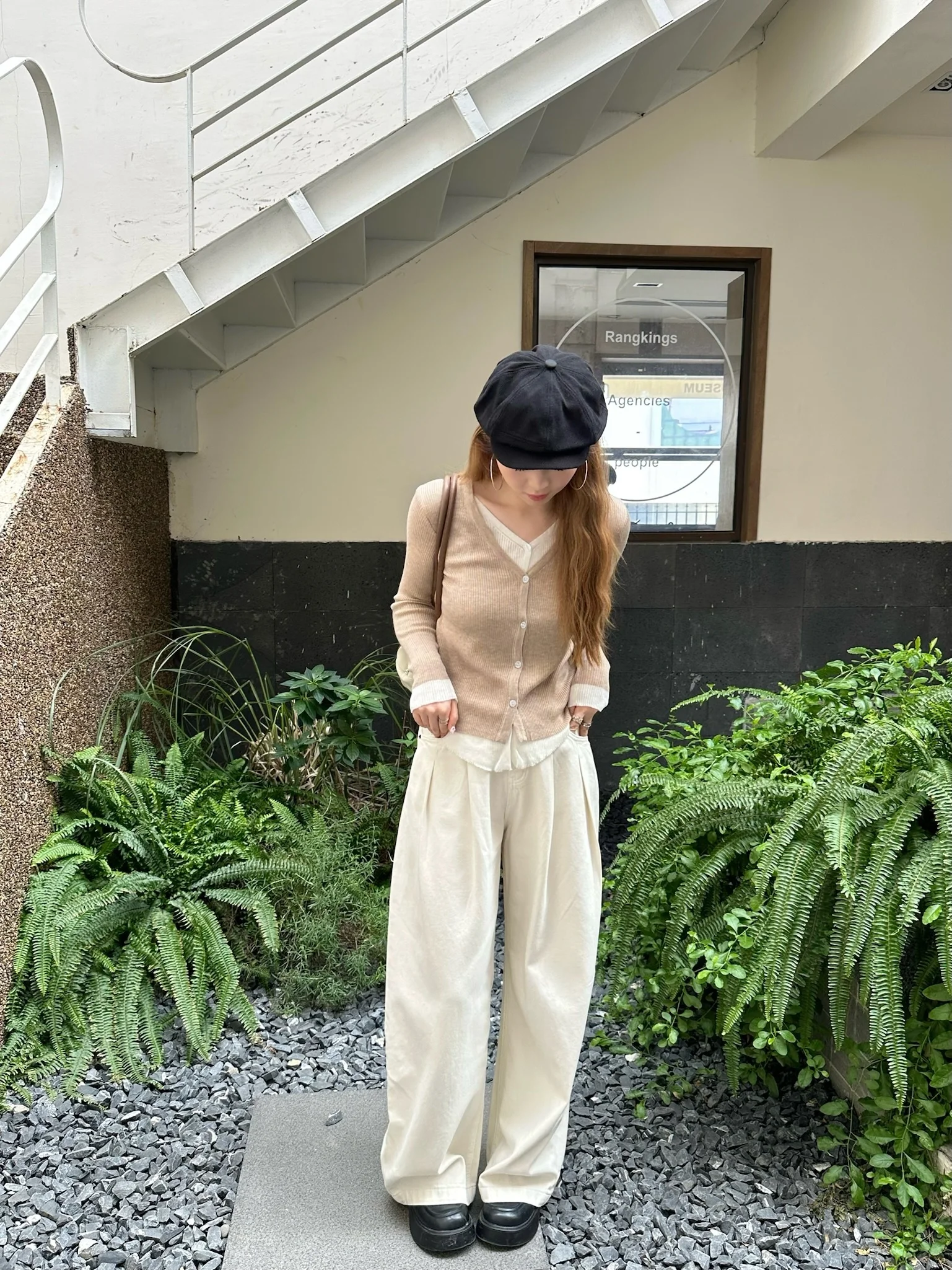 

Женские джинсы с высокой талией и широкими штанинами, свободного прямого кроя, из хлопкового стрейч-денима, весна-осень, корейский стиль, драпированные, для похудения