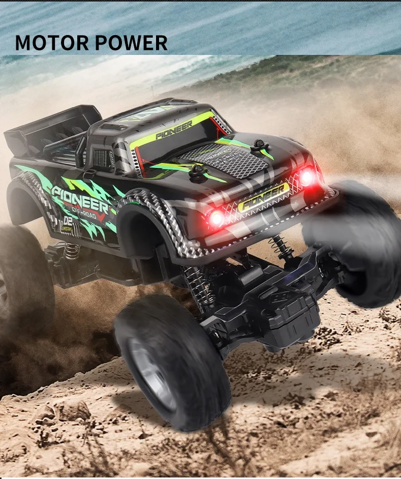 RC Car Toys for Boys Remote Control Car Wth Light RC Drift Car Off-Road Climbing Cars High-Speed Racing Vehicle Children Gift