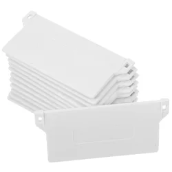 12pcs 89mm Plastic Blind Bottom Plates Portable Vertical Blind Bottom Weights Slats Home Bedroom Office Roller Accessories