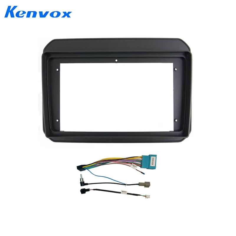 For SUZUKI IGNIS 2017-2020 9INCH LHD/RHD Car Multimedia Radio Frame Fascia Panel Dashboard Mounting Bracket Adapter Decoder