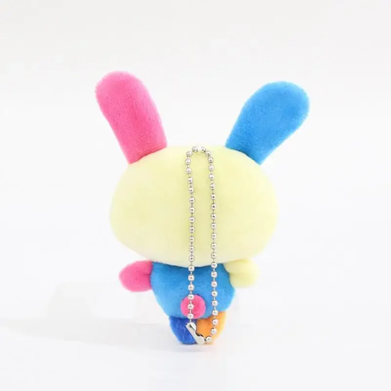 Kawaii سانريو الأجهزة الطرفية U-Sa-Ha-Na أفخم شغل دمية قلادة الإبداعية الكرتون ظهره الديكور سلسلة مفاتيح صغيرة الفتاة هدية