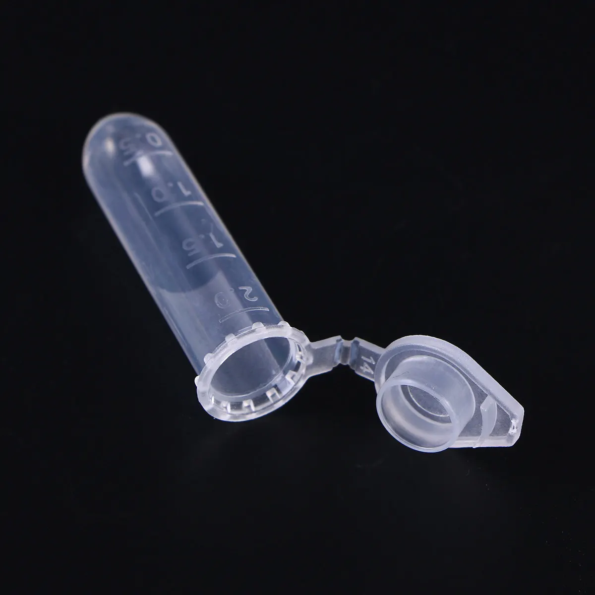 1000Pcs Centrifuge Tubes Round Bottom Smooth Wall Accurate Scale Tight Seal High-Speed Centrifugal Sample Containers Laboratory
