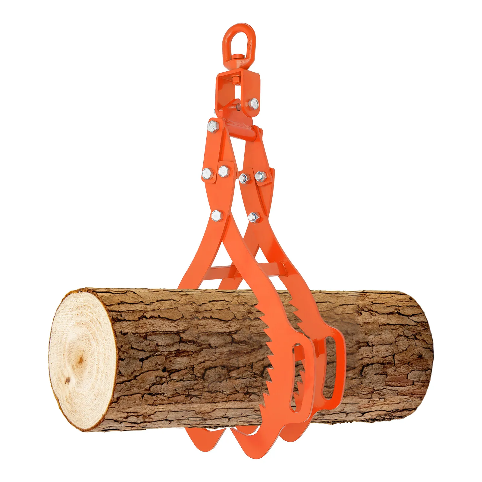 

28-дюймовые 4-зубые клещи для подъема бревен для грузовиков, квадроциклов, тракторов, для тяжелых работ с древесиной