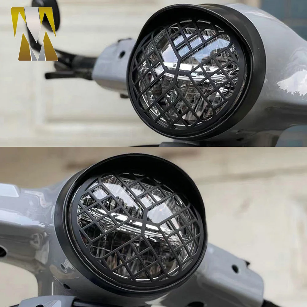 Motorcycle Headlight Grill Cover Front Lamp Protector Shell Net For GTS 125 200 250 300 2019 - 2022 Accessories