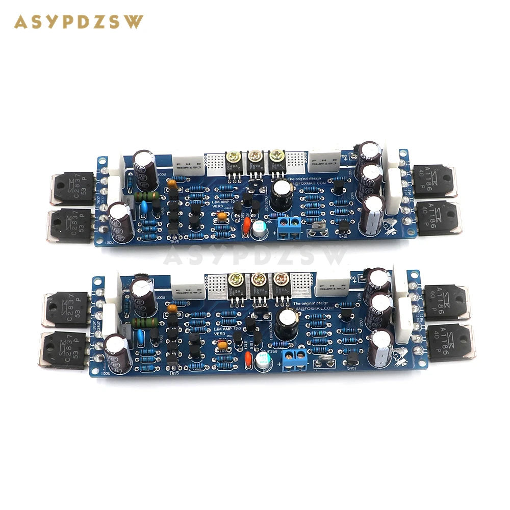 L12-2 Classic 2 CH Stereo ultra-low distortion A1186/C2837 Power amplifier DIY Kit/Finished board