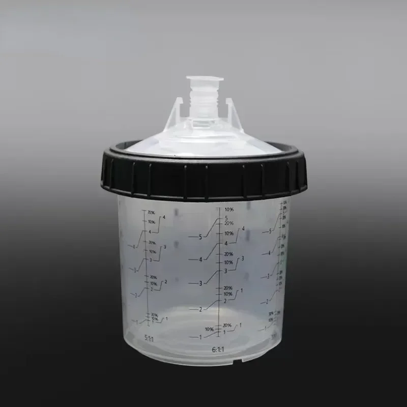 Imagem -03 - Tanque de Pintura Suntool Spray Gun Spray Gun Mixing Cup Copo de Medição Descartável tipo h o Quick Cup 165 ml 400 ml 600ml 10 Pcs 20 Pcs 50 Pcs