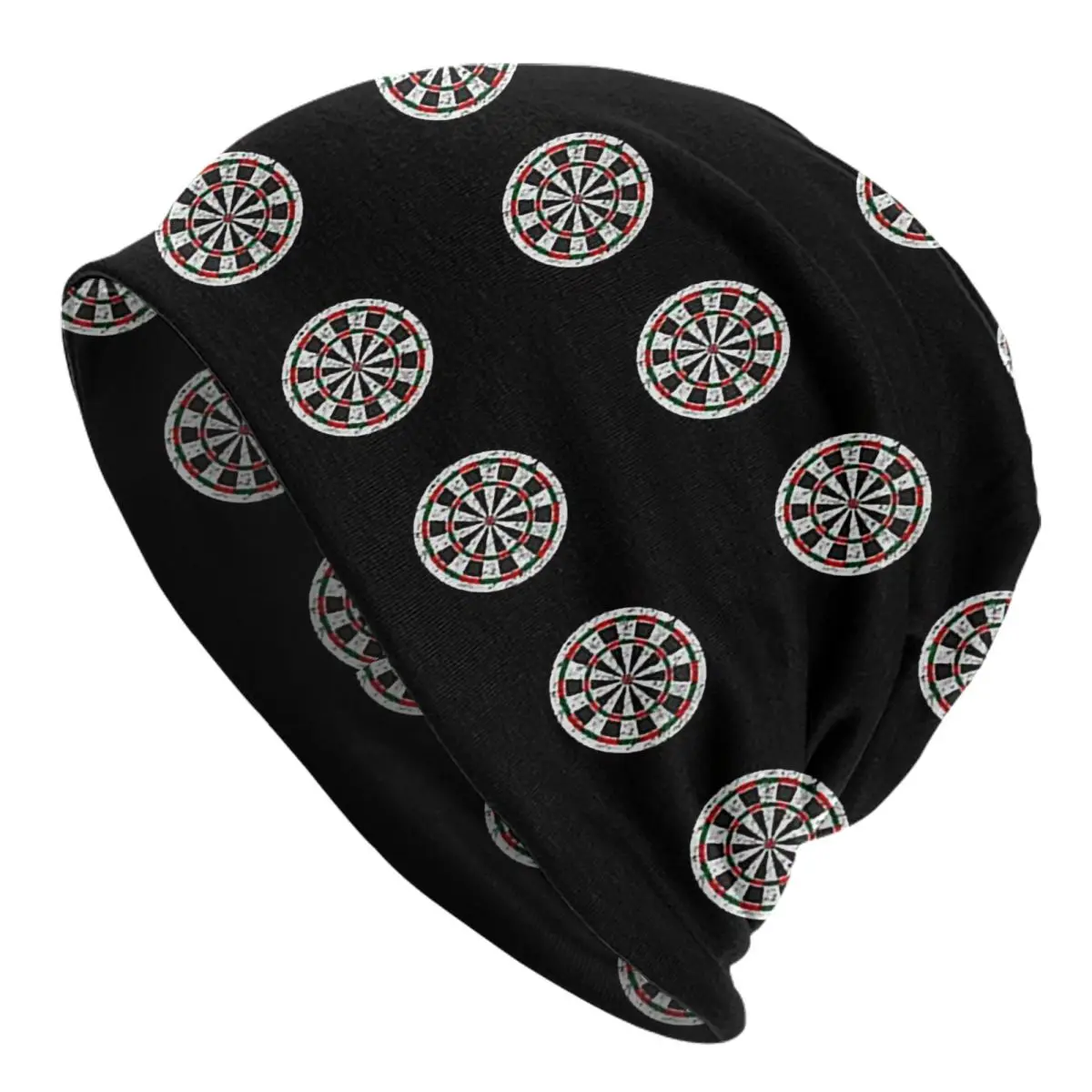 Darts Dartboard Men Women Adult Beanies Caps Knitting Bonnet Hat Warm Fashion Autumn Winter Outdoor Skullies Hats