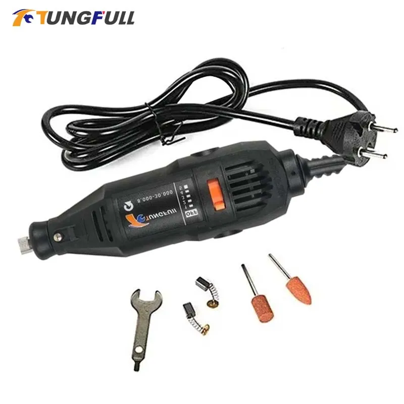 Mini Electric Drill 130W 30000rpm Adjustable Speed Electric Rotary Tool Electric Engraving Machine