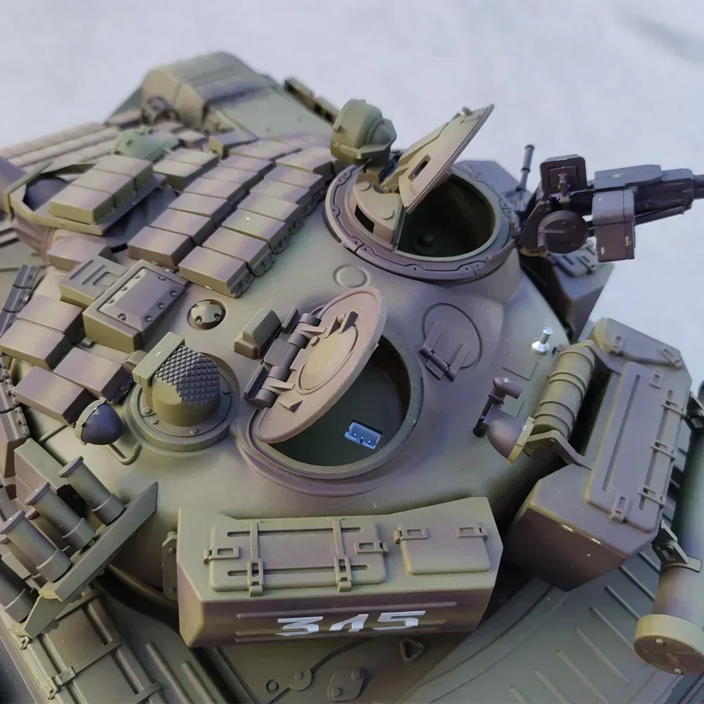 Henglong-子供のおもちゃのリモートコントロールオフロードタンク,T-72 rcシミュレーションタンク,屋外モデル