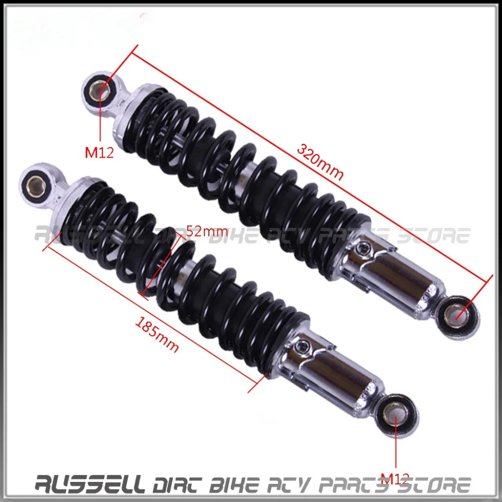 Motorcycle Shock Absorber Parts REAR SHOCK ABSORBERS Suspension Spring For Suzuki GS125 GN125 Motorcycle