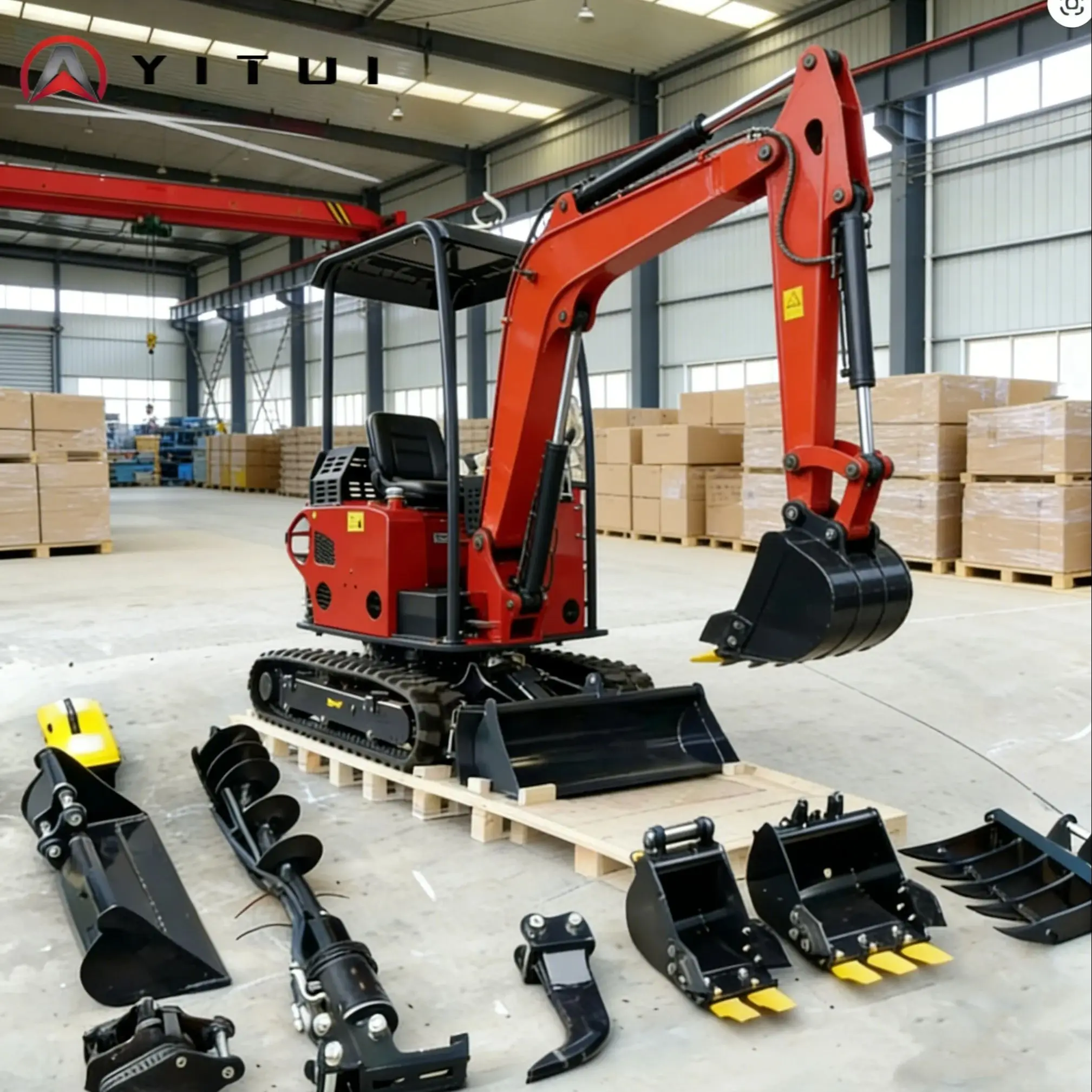 

Customized 0.8T Mini Excavator High Performance Durable Small Digger Small Construction And Farm Projects Durable & Reliable