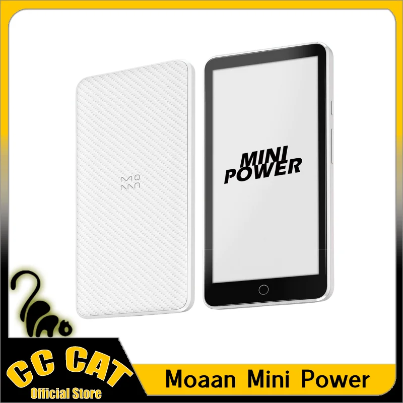 Moaan Minipower E-Book Reader Inkpalm Power 5.84inch Ink Screen With Bi-Directional Fast Charging Custom Pocket E-Book Portable