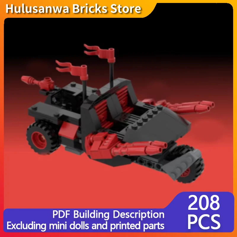 Military Animation Model MOC Building Bricks Special Vehicle Equipment Modular Technolog Gift Holiday Assemble Children Toy Suit