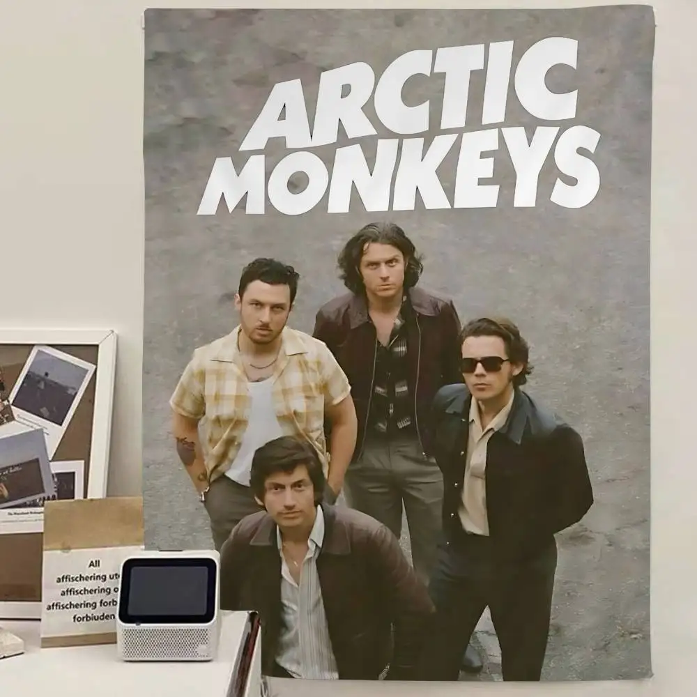 Indie Rock Band Arctic Monkeys DIY Wall Tapestry for Living Room Home Dorm Decor Wall Art Decor