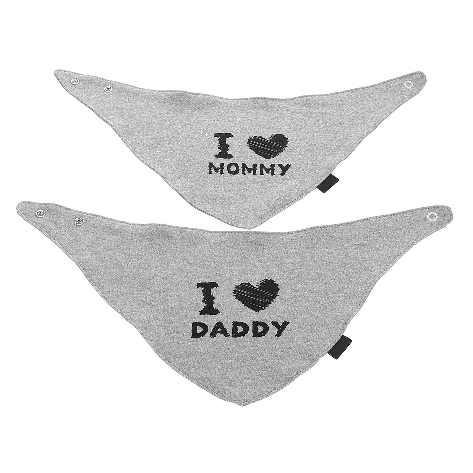 

2Pcs Baby Bandana Bibs Waterproof Cotton Soft Newborn Drooling Teething Adjustable Infant Bibs Toddler Bib Baby Clothes Unisex