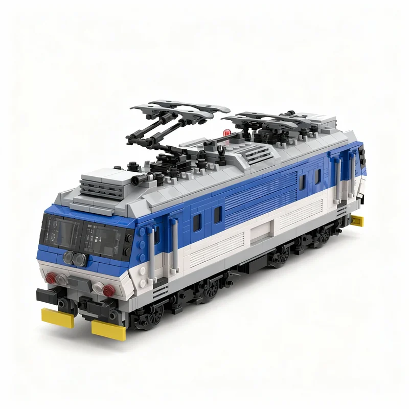 1264 個 MOC ČSD クラス E 3 人乗り列車都市列車モデルビルディングおもちゃブロック建築クリスマスギフトアイデア教育