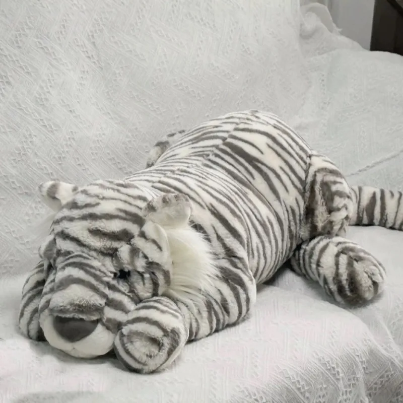 

Hot Sale White Tiger Plush Toy - Soothing Stuffed Animal Doll, Cute Arctic Tiger Best Friend Gift for Kids & Adults.