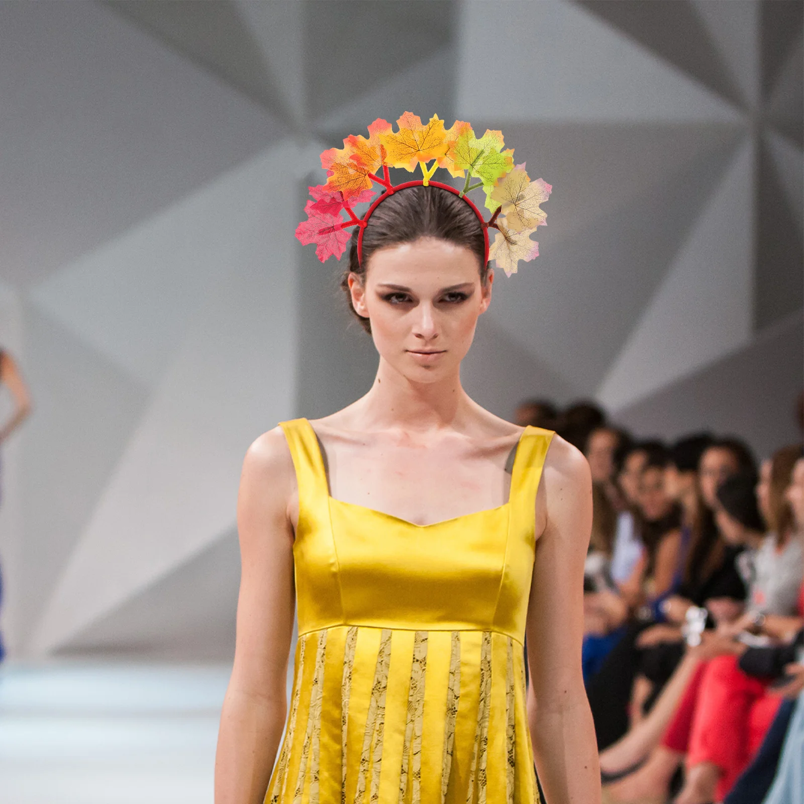 

2Pcs Thanksgiving Hair Band Fall Leaves Headpiece Comfortable Elastic Fit Holiday Festival Party Decoration Autumn Seasonal