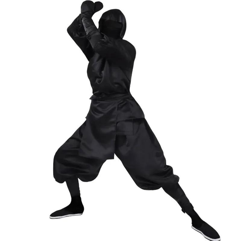 

Мужской костюм для косплея Bla Ninja, наряд для выступлений на Хэллоуин, сценическая одежда разных размеров, традиционная этническая китайская одежда