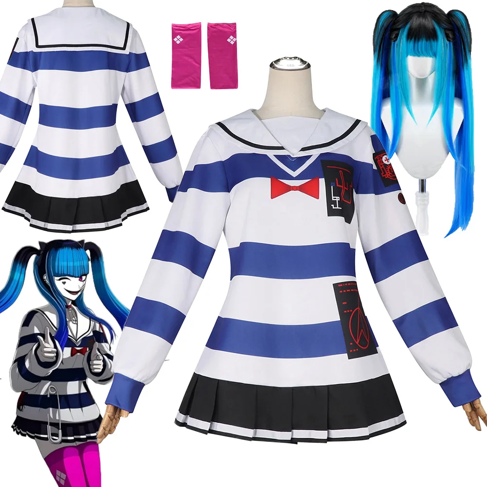 robe-de-cosplay-a-rayures-fantaisie-amemiya-darumi-cent-lignes-costume-de-jeu-anime-deguisement-d'halloween-pour-femmes-adultes-tenues-de-fete