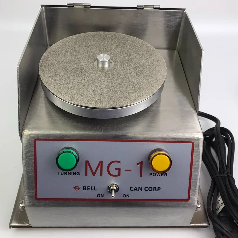 220 فولت الكهربائية الملمع سكين مبراة مقصات الحلاقة مانيكير آلة تلميع خاصة قرص الطحن الماس