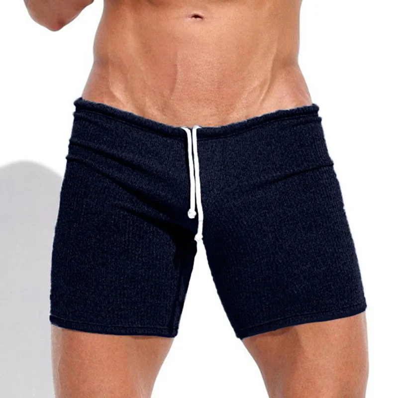 عطلة المنزل اللياقة البدنية قطعتين لينة مرونة عالية سليم صالح مخطط الجاكار الرجال الرياضة تصفح عادية متعددة المشهد السراويل #3