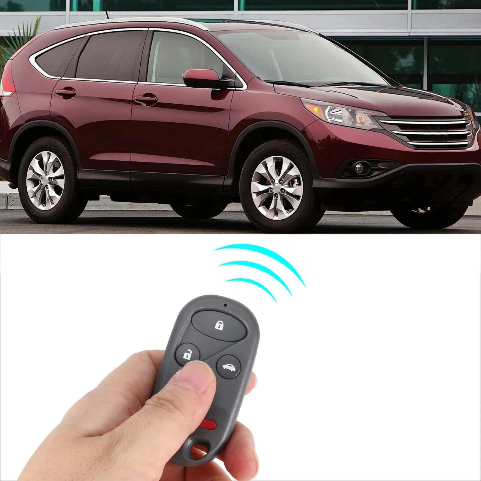 3 Button Remote Car…