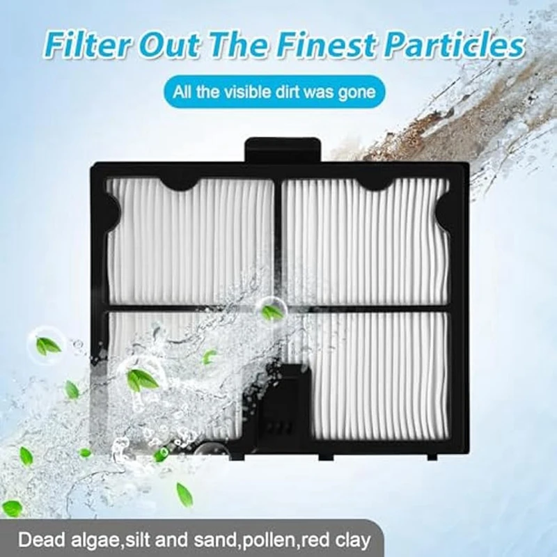 Ultra-Fine Filter Panels 9991466-R4 For Pool Cleaners Active 10, For Active 15,Advantage,Cayman,E10,Echo, Explorer E20 Durable